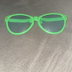 Giant Green Glasses