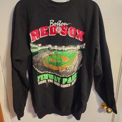 Vintage Boston Redsox Sweater Crewneck Size L 1991 Fear Of God SUPREME