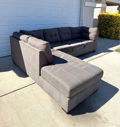 Dark Gray Sectional Couch -Ashley’s