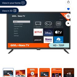 onn. 32” Class HD (720P) LED Roku Smart Television (100012589)