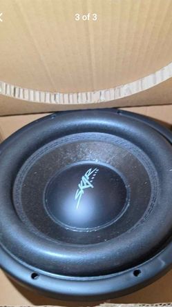 Brand new pair skar vd 10 d2 subwoofers