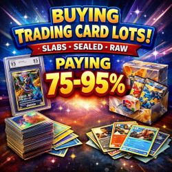 BUYING POKEMON CARDS, SLABS, AND SEALED! 🔥