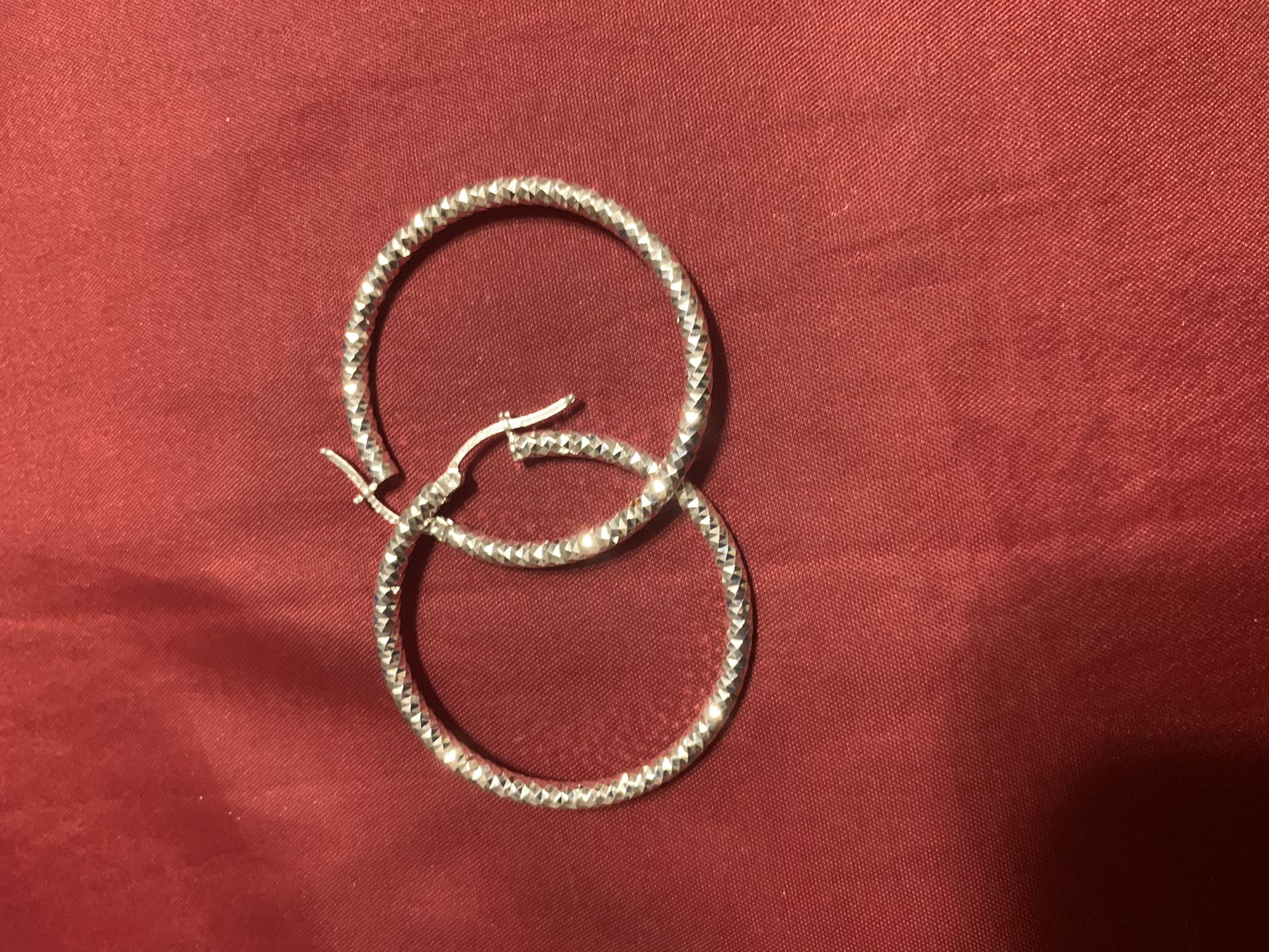Arracadas de plata