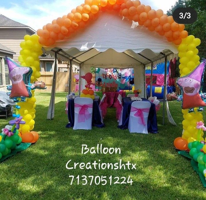 Peppa Pig Balloon Decorations