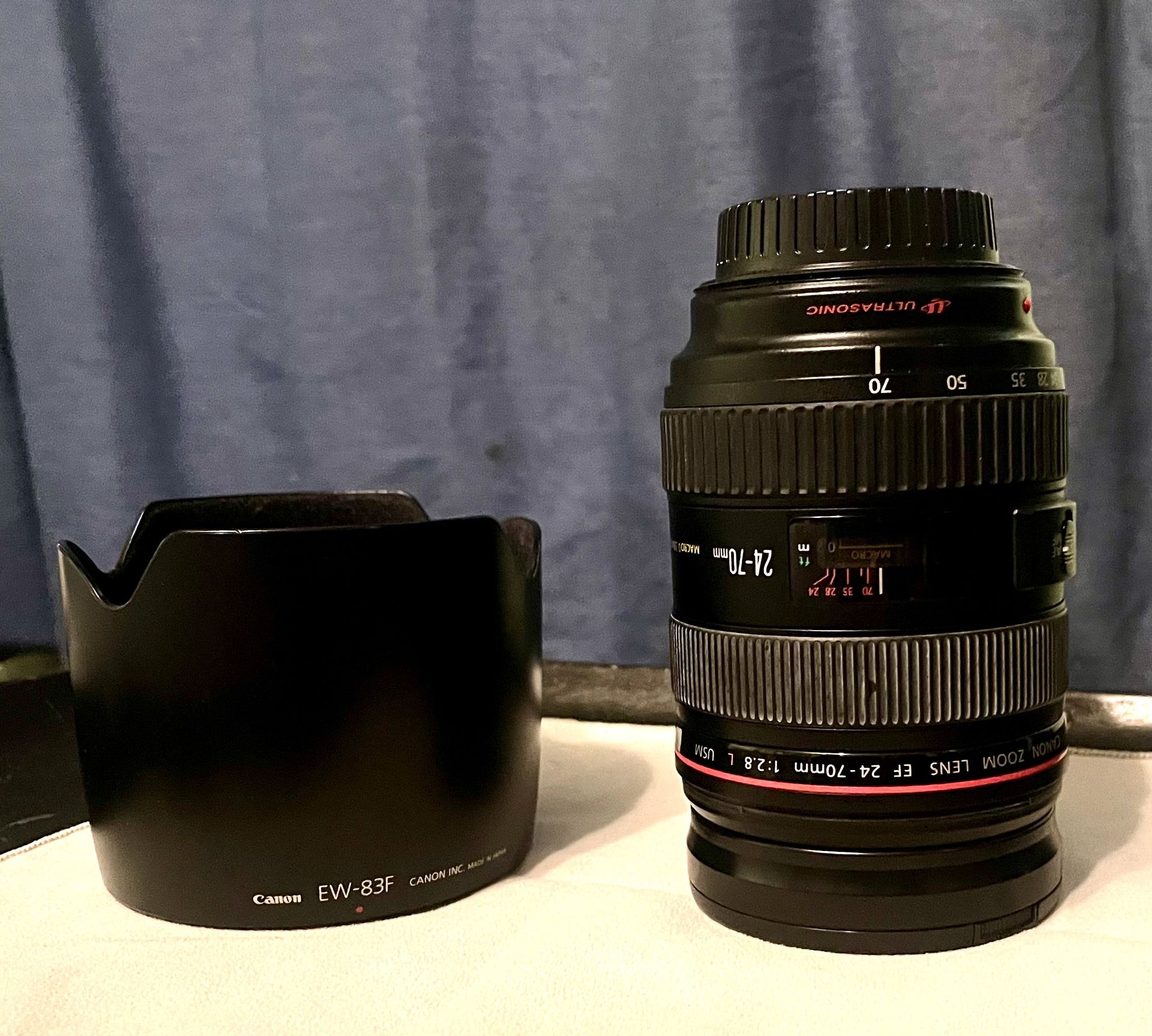 Canon EF 24-70mm f/2.8 L USM Zoom Lens