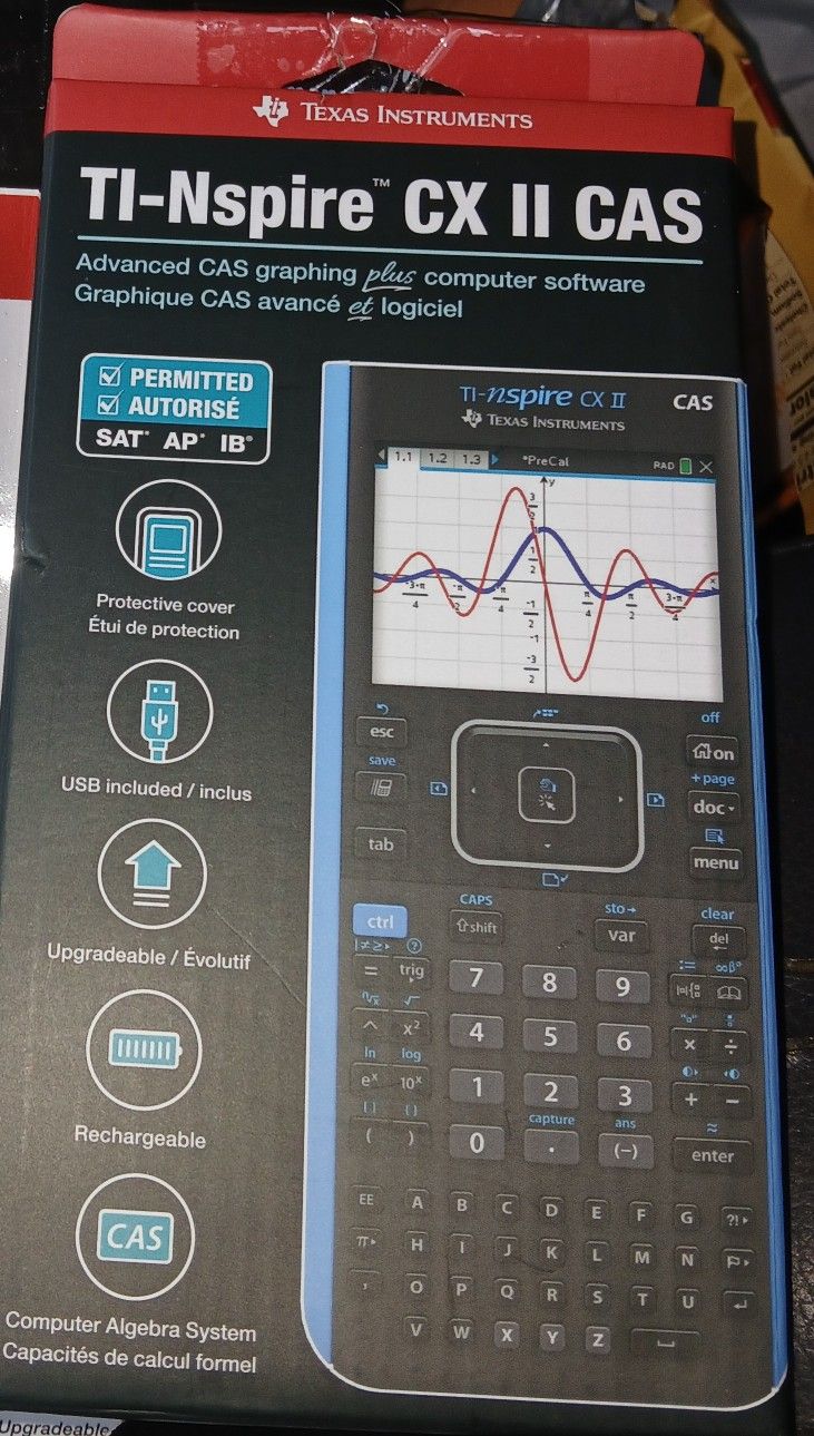 Brand New Texas Instruments TI-NSPIRE II CAS Graphing Calculator