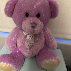 Giant Purple Teddy