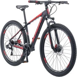 Schwinn Bonafide Mountain Bike, Front Suspension, 24-Speed, 29-Inch Wheels, 17-Inch Aluminum Frame