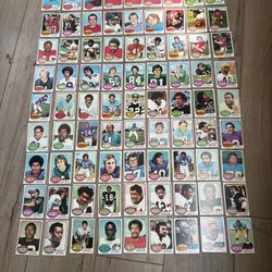 1970s Topps Football Cards 