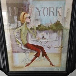 Wall Art, Black Frame