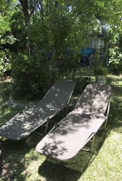 Adjustable Beds for pool or yard to sit or sleep