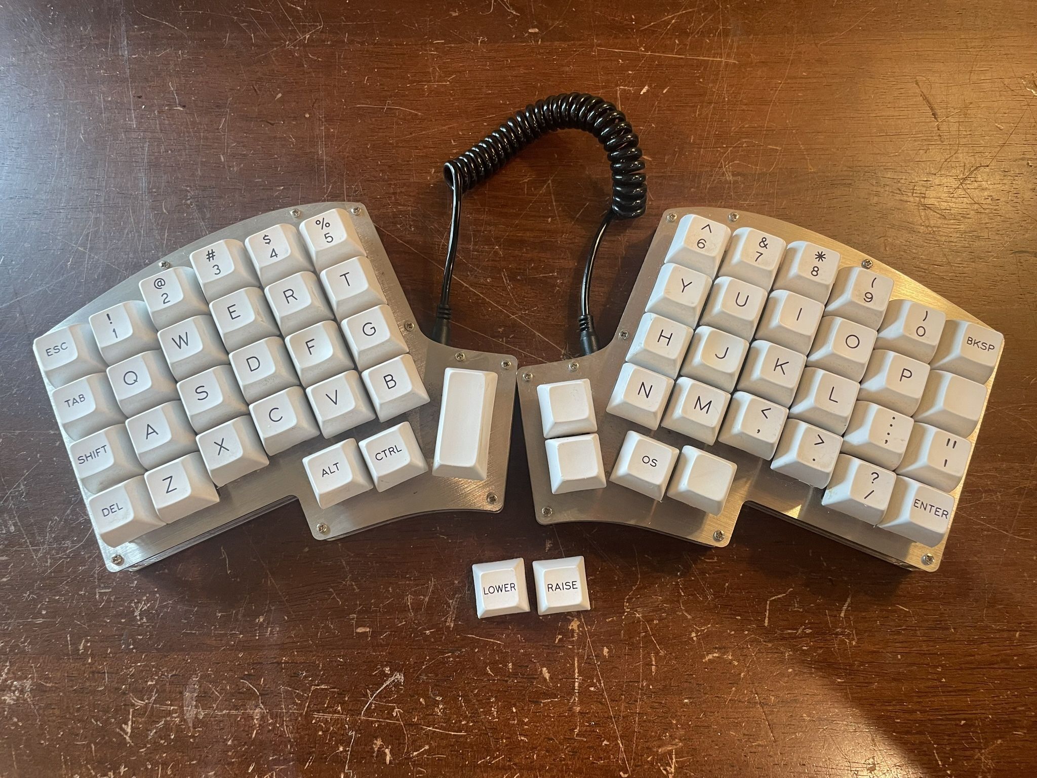 Keebio Iris mechanical keyboard