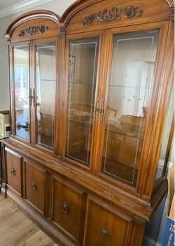 Formal Solid Wood Dining Room Set