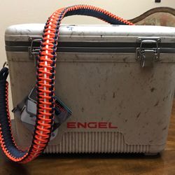 Engel cooler straps & Badge holders