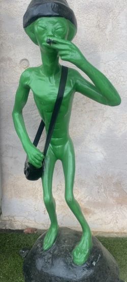 Smoking Statue