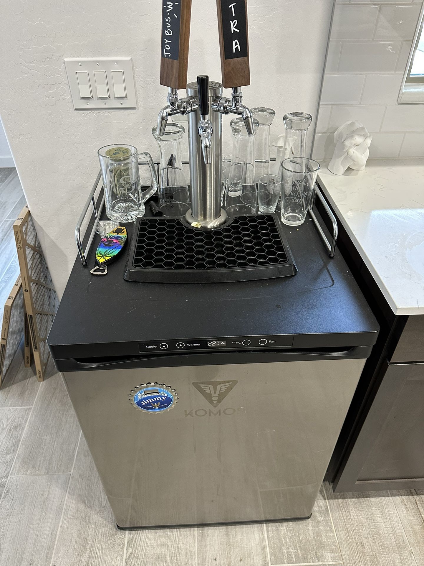 Komos Triple Tap Kegerator for Sale in Glendale, AZ OfferUp