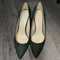 Suede Jessica Simpson Heels 