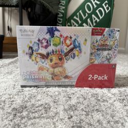 Pokemon Prismatic Evolution ETB + Booster Bundle 