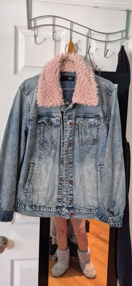 Jean Jacket With Fur