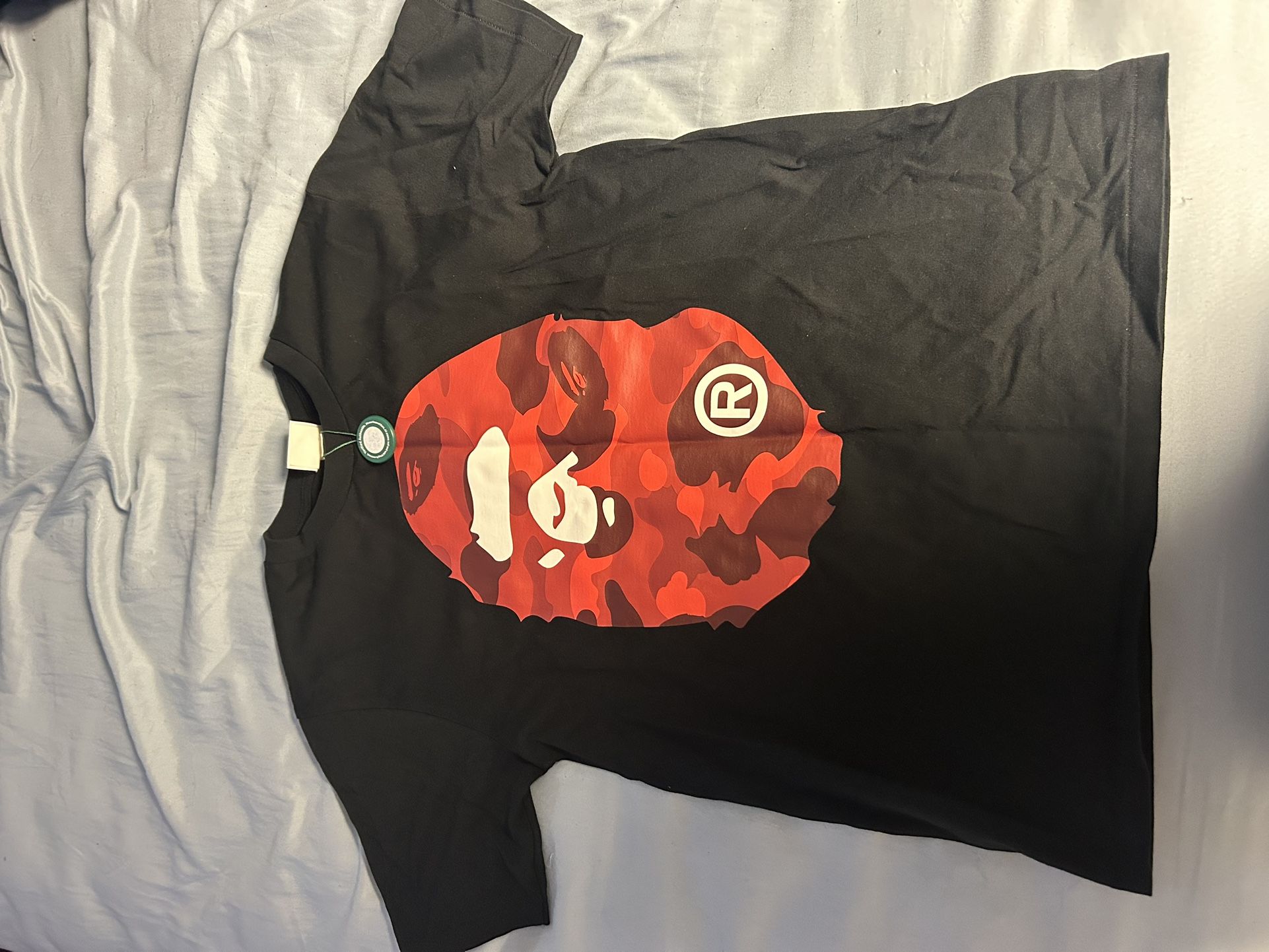 Bape Color Camo Big Ape Head Tee