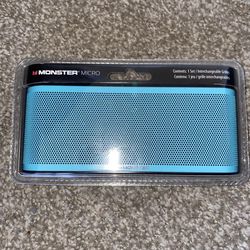 Monster MSP CLY Micro GRL - Blue ClarityHD Micro Bluetooth Speaker Interchangeable Grill Blue 129239-0