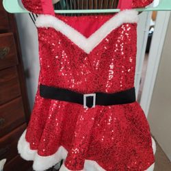 Toddler baby girl Christmas  Halloween party sequins dress