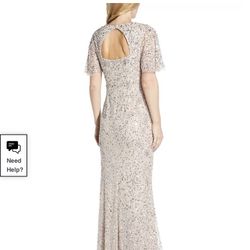 Worn Only Once Size 6 Dress Adriana Pappel