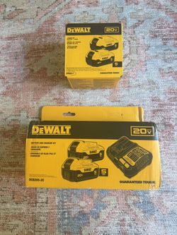 Dewalt 5.0ah batteries with charger