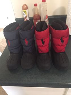 Boys Ralph Lauren boots
