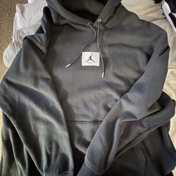 Jordan Black Hoodie Size 4XLT Like New Unworn