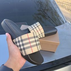 burberry slides