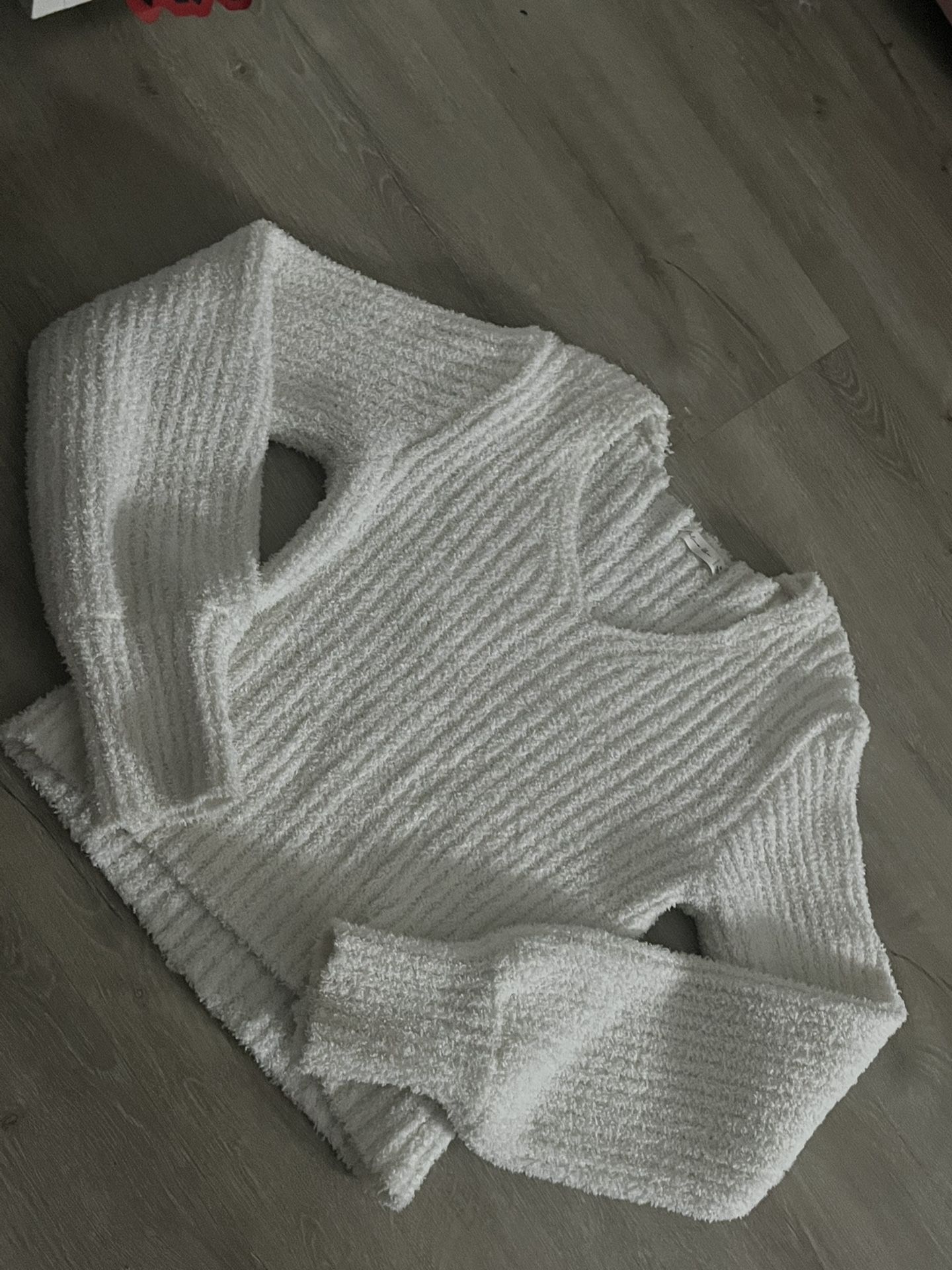 White Knit Sweater