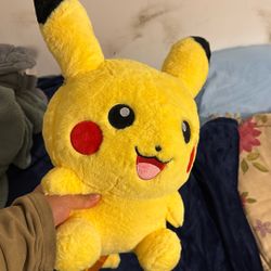 Pikachu Plushie Back Pack !