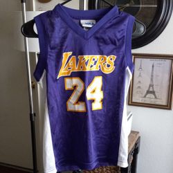 Kids Kobe Bryant Laker Jersey Size 7/8