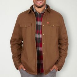 New Men's Sherpa Lined Jacket