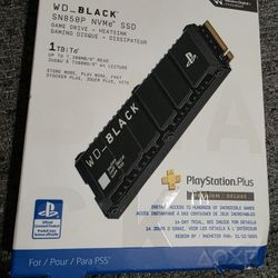 WD-BLACK SN850P SSD GAME DRIVE 1 TB 