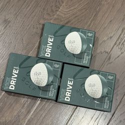 36 NEW in Box VICE DRIVE GOLF BALLS 3 Dozen White