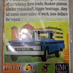 vintage wall Sign  New never used 