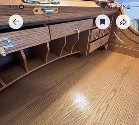 Roll Top Desk "Winners Only" Brand. Excellent Condition.  Need To Sell To Pay For School