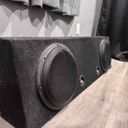 Set De Bajos JL AUDIO De 12 Pulgadas Con Caja