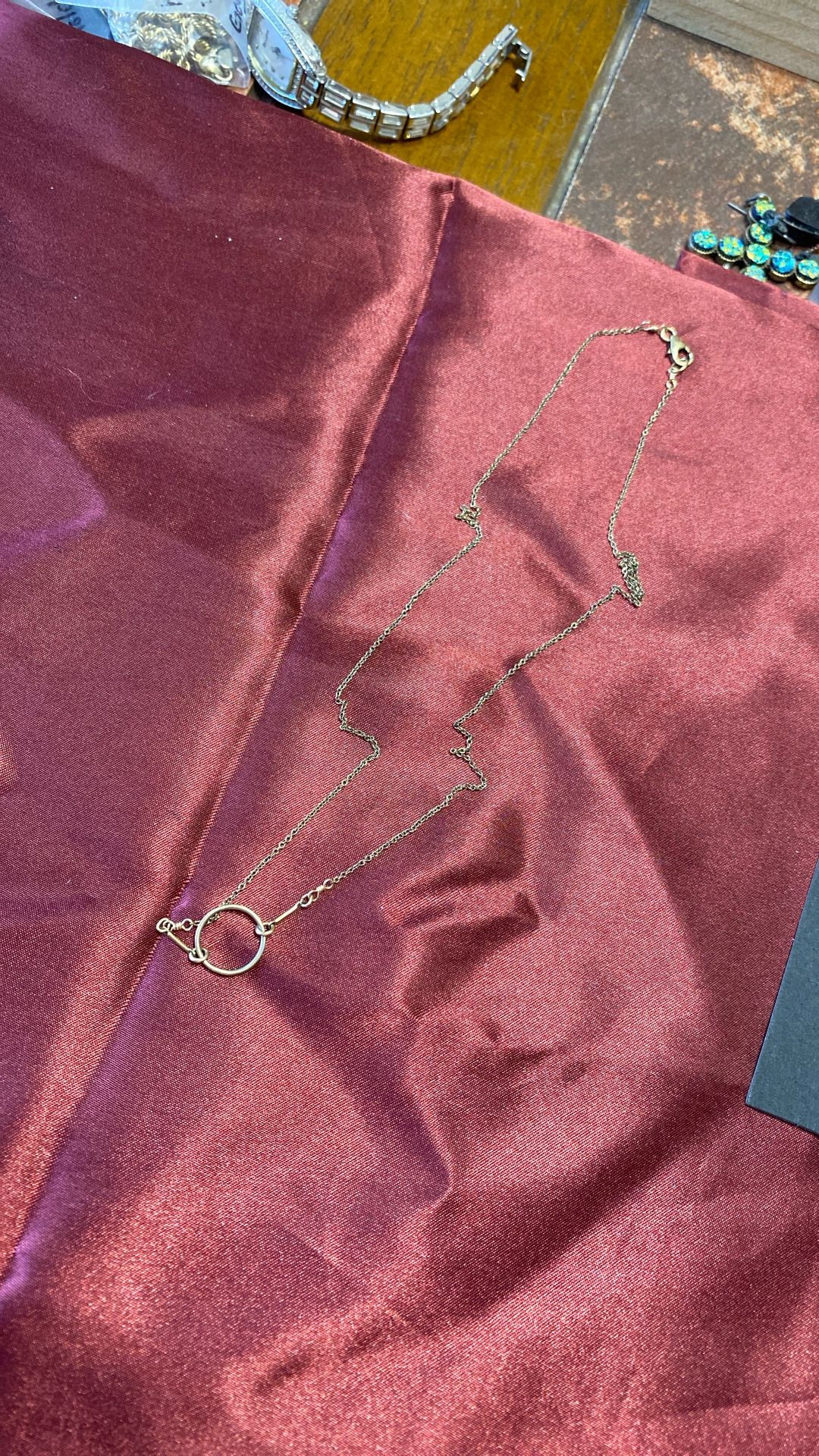 Antique 12K Gold European Ladies Chain