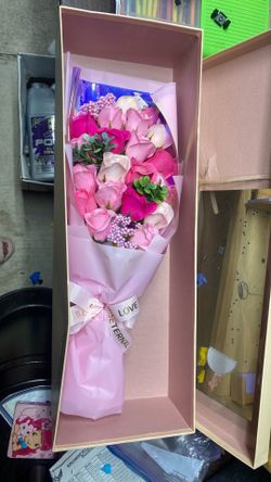 Soap Material Flowers 