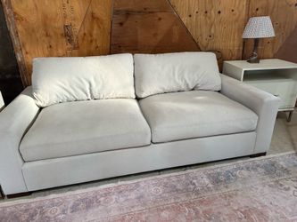 Restoration Hardware sofa 84” cloud track arm