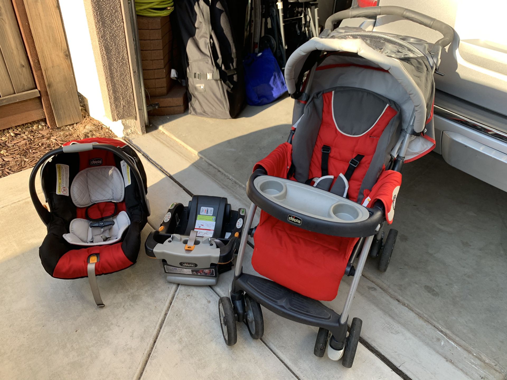 Chicco Stroller and car seat