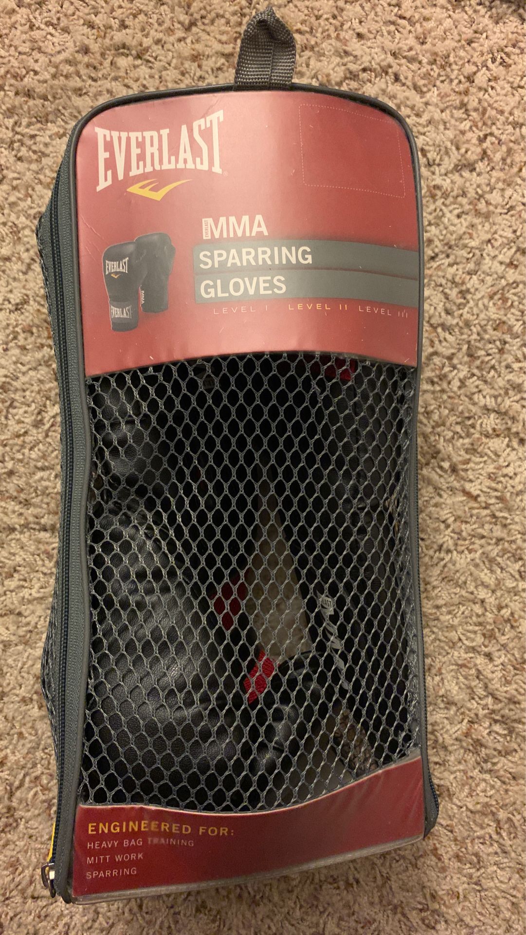 Everlast MMA 16oz Sparring Gloves