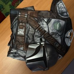 Star Wars The Mandalorian Kids Costume Size 4/7