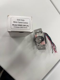 Motor speed control