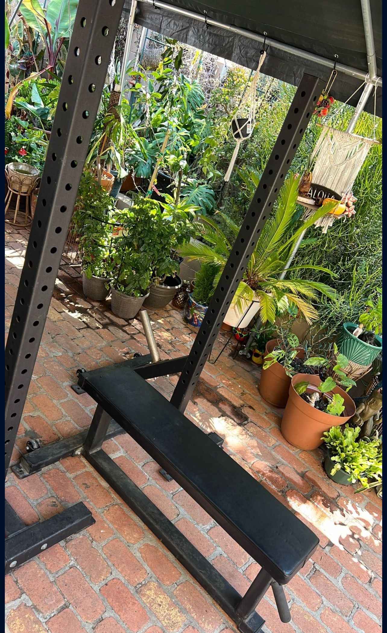 Heavy Duty Squat Rack & Bench Combo