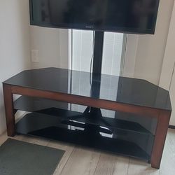 TV Stand With Sony 40" TV Included