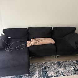 Velvet Sectional